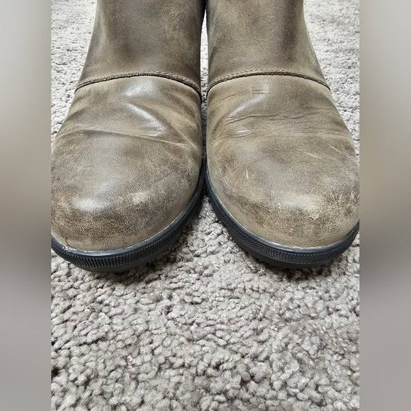 SOREL Joan of Arctic Wedge II Chelsea Boot, Size 10, Gray - Picture 5 of 8